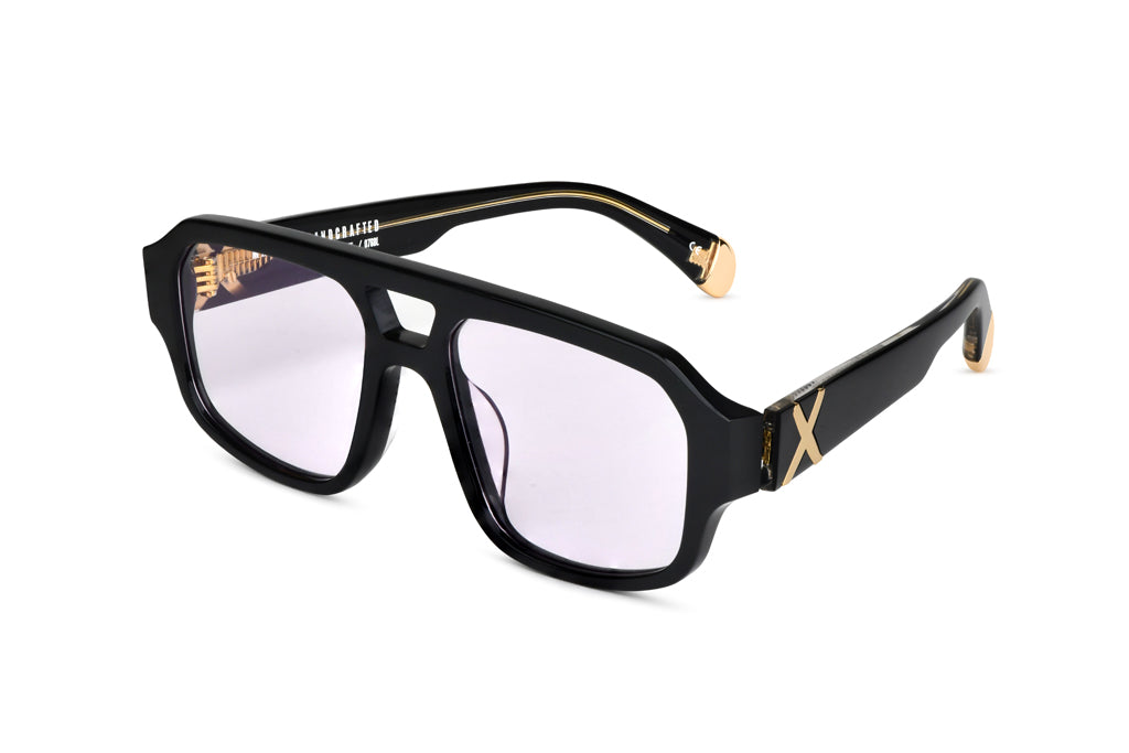 MAKATI - Gloss Black / Purple Photochromic