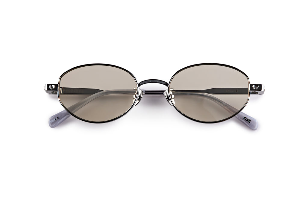 PROVENZA - SILVER / HEART DIAMONDS / FLASH SILVER MIRROR