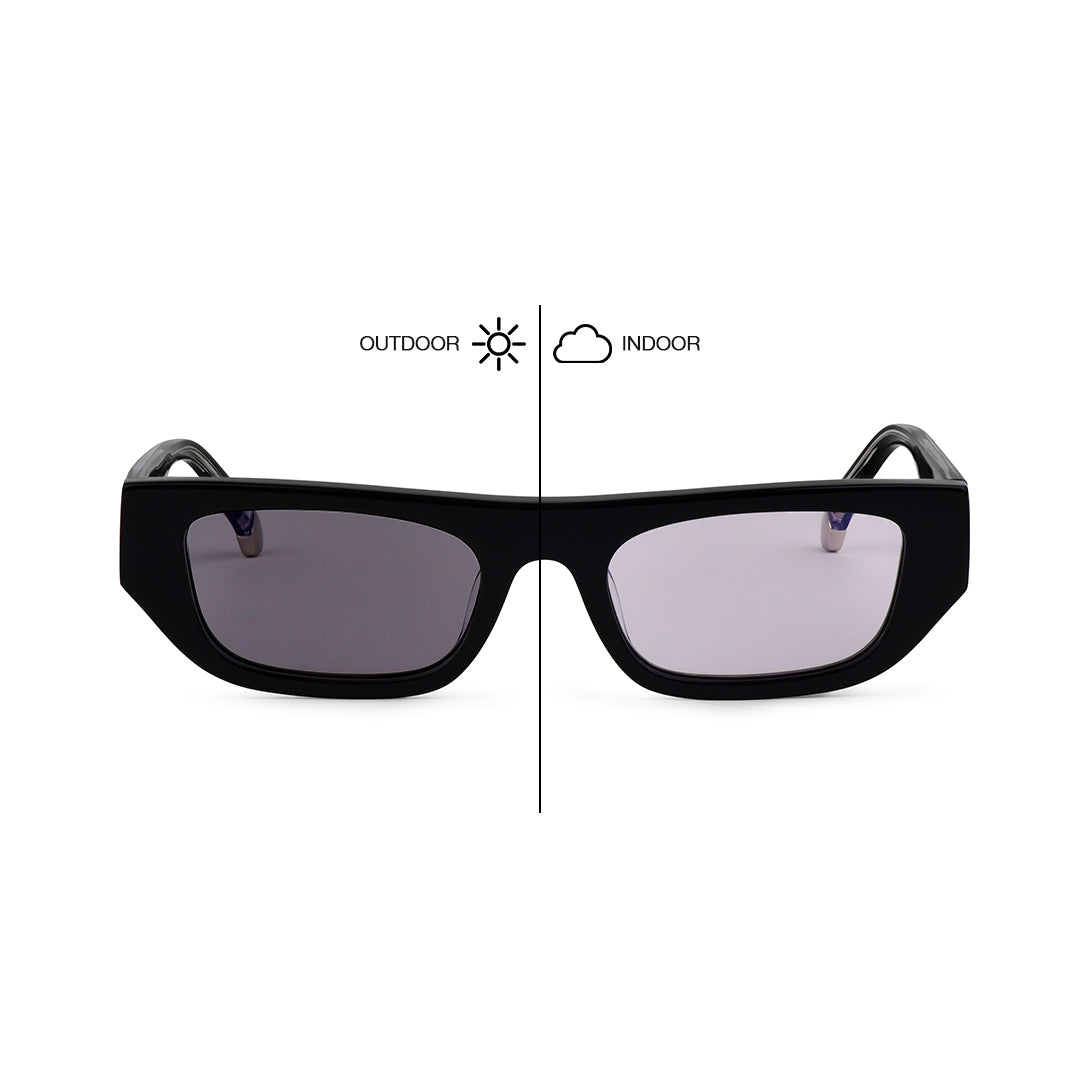DOSTYK AVENUE  - Gloss Blk / Purple Photochromic