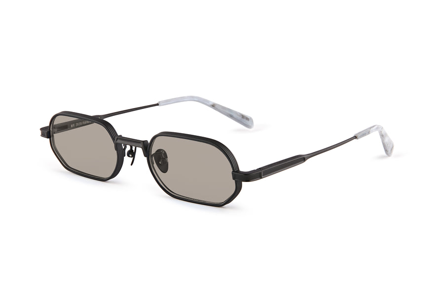 MR ZUZU - Matte Black Titanium / Cola Lens