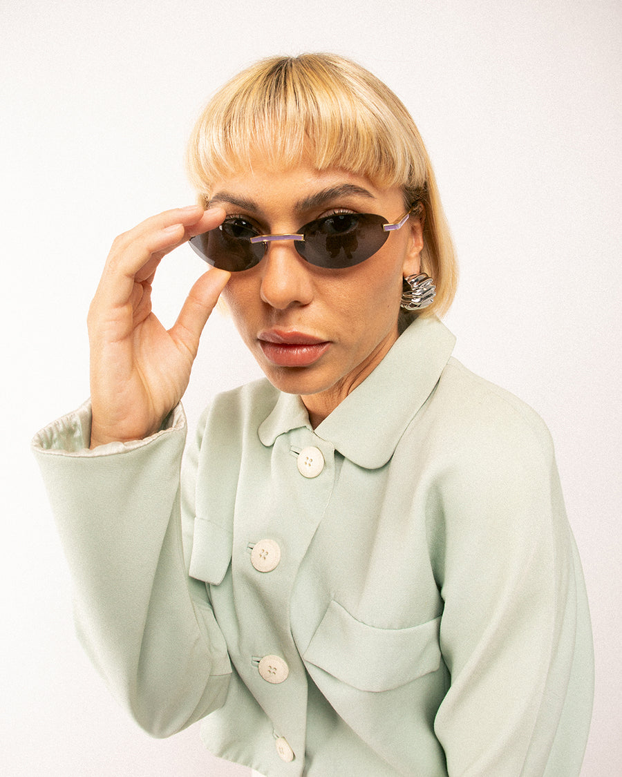 MISS LENG - Gold / Lavender