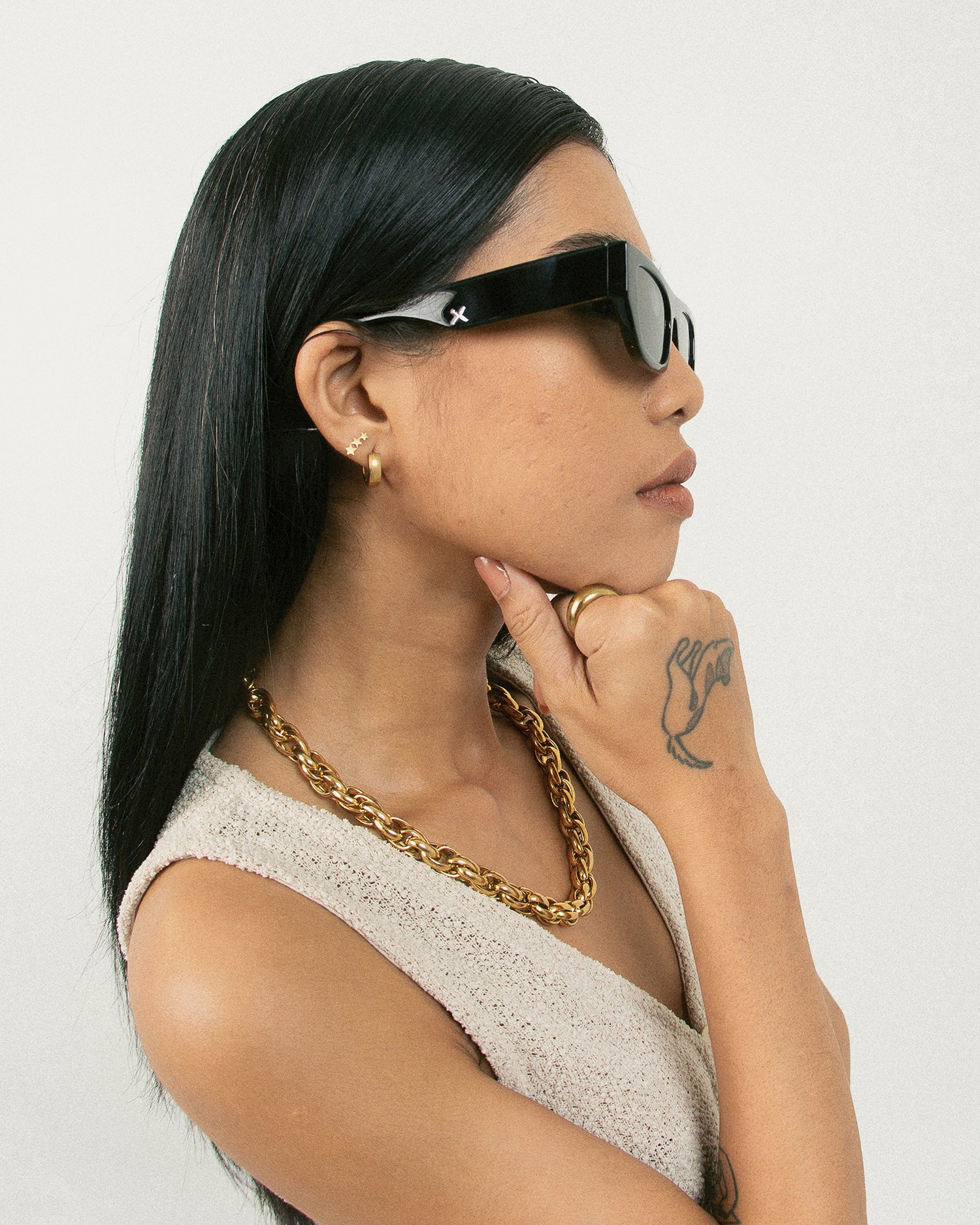 DOSTYK AVENUE - Gloss Black – Oscar & Frank Eyewear