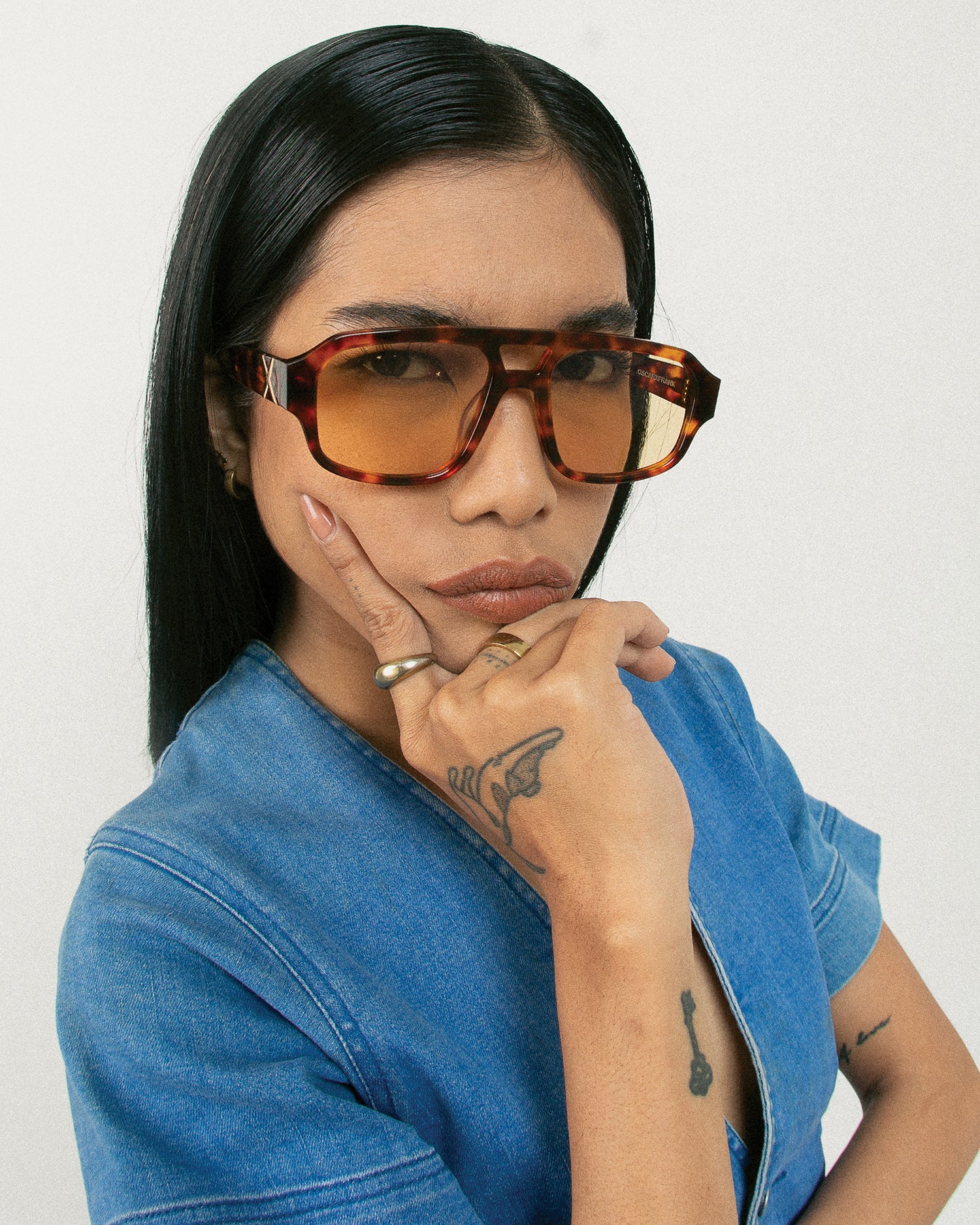 马卡蒂- 浅玳瑁色/ 黄色光致变色– Oscar & Frank Eyewear