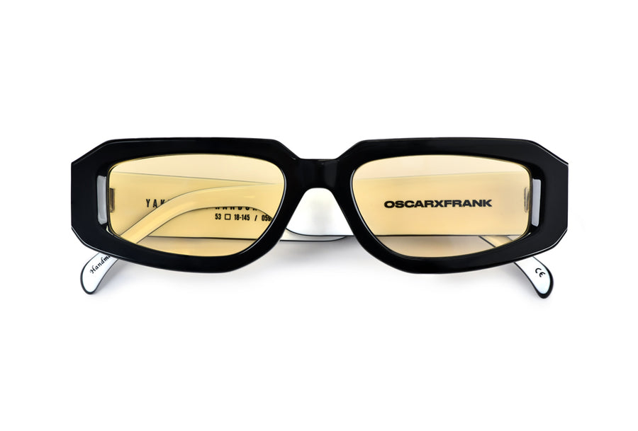 YAKIMOTO/ BLACK WHITE - Yellow Photochromic