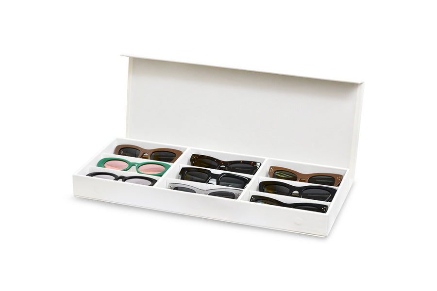 COLLECTOR CASE / WHITE - 9 PIECE